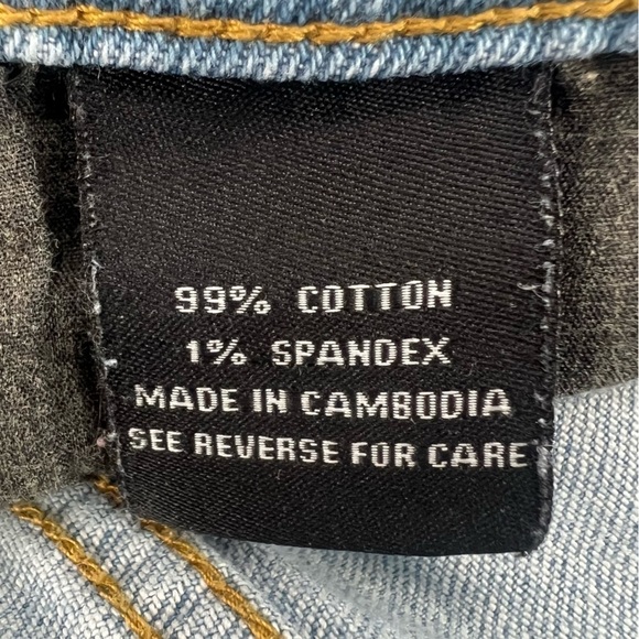 RSQ London Skinny Distressed Straight Leg Jeans Size 34 x 32 Men's - Picture 5 of 5